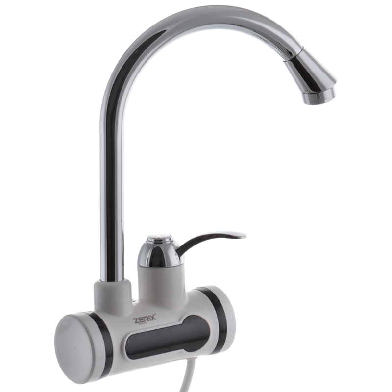 Проточний водонагрівач ZERIX ELW12-EPW ZX2748 з індикатором температури та ПЗВ 