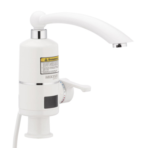 Проточний водонагрівач Mixxus Electra 120-E MI2745 з індикатором температури 