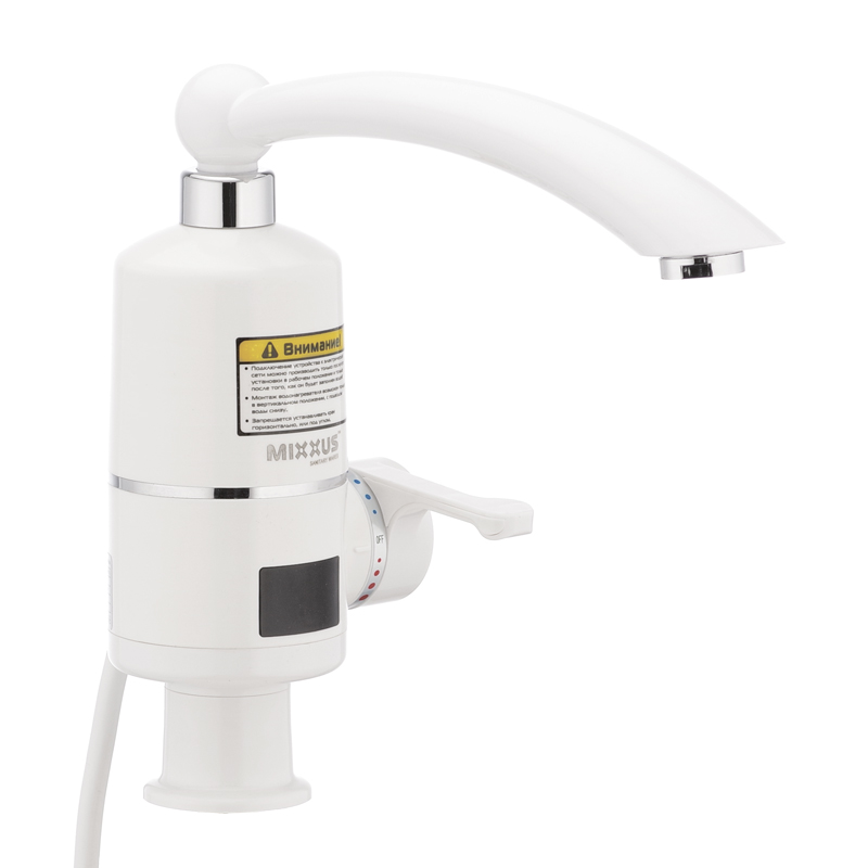 Проточний водонагрівач Mixxus Electra 120-E MI2745 з індикатором температури 