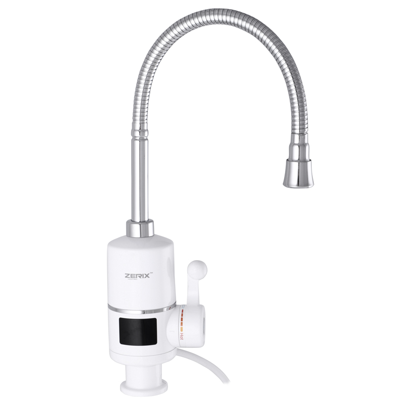 Проточний водонагрівач Zerix ELW06-EF ZX3072 з індикатором температури 