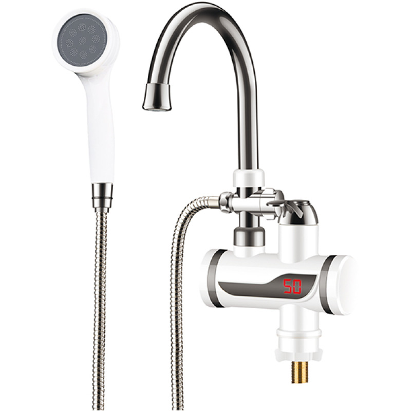 Проточний водонагрівач Mixxus Electra 280-E MI6114 з індикатором температури 