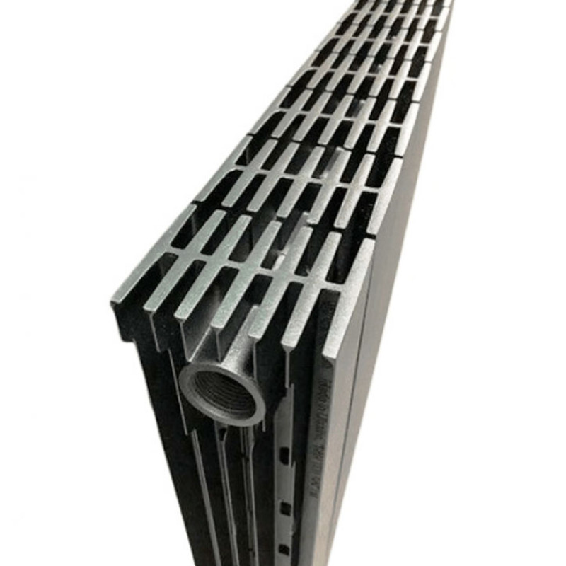 Біметалевий радіатор ASG 300х100 GRAPHITE (7 секцій)