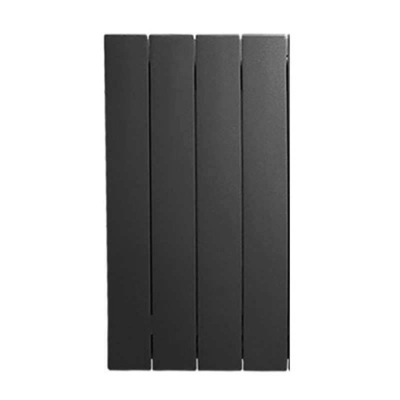 Біметалевий радіатор ASG 300х100 GRAPHITE (4 секцій)