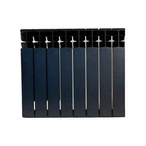 Биметаллический радиатор Mirado 300х100 GRAPHITE (8 секций)