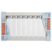 Біметалевий радіатор Mirado 350х100