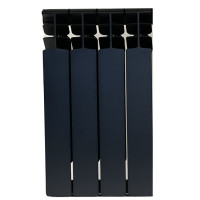 Біметалевий радіатор Mirado 500х96 GRAPHITE (4 секції)