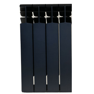 Биметаллический радиатор Mirado 500х96 GRAPHITE (4 секции)