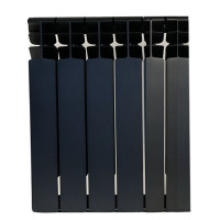 Біметалевий радіатор Mirado 500х96 GRAPHITE (6 секцій)