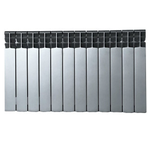 Биметаллический радиатор Mirado 500х96 SILVER (12 секций) 
