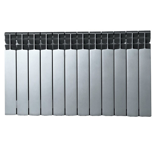 Биметаллический радиатор Mirado 500х96 SILVER (12 секций) 