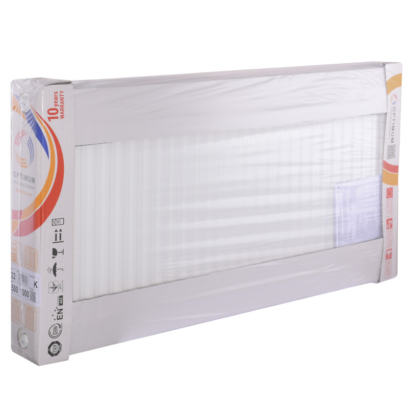Радиатор стальной панельный OPTIMUM 22 сторона 500x900
