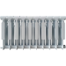 Радіатор біметалевий секційний GALLARDO BISHORT 350/80 (10 секцій)
