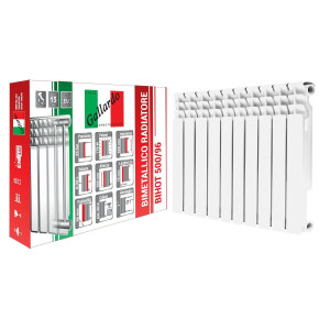 Радиатор биметаллический GALLARDO BIHOT 500/96 (10 секций)