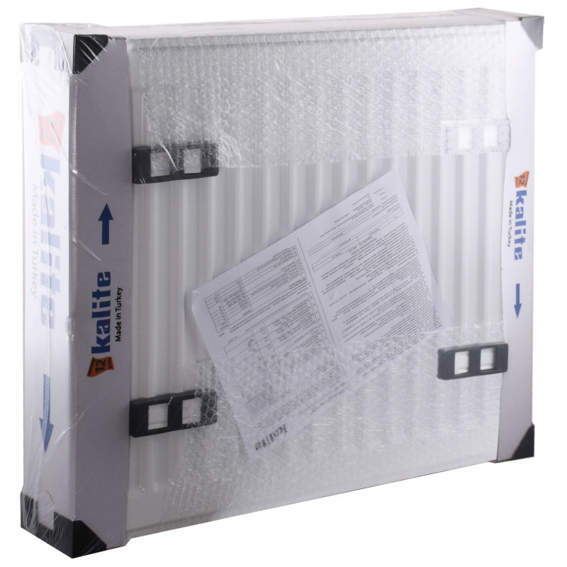 Радіатор сталевий KALITE 22 тип 500x500 бокове підключення