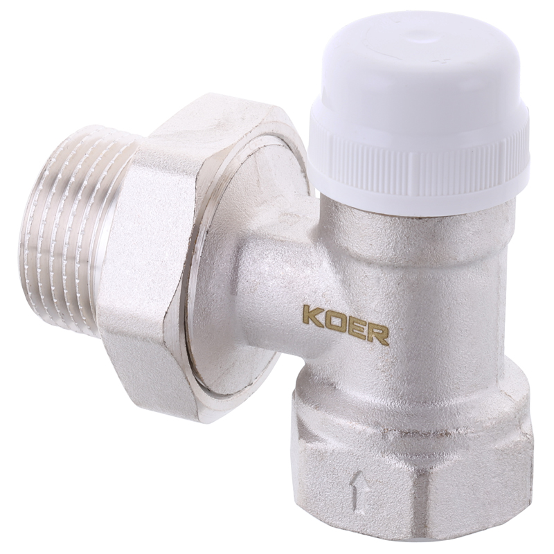 Кран термостатический KOER KR.921 - 1" (KR2915) угловой. 