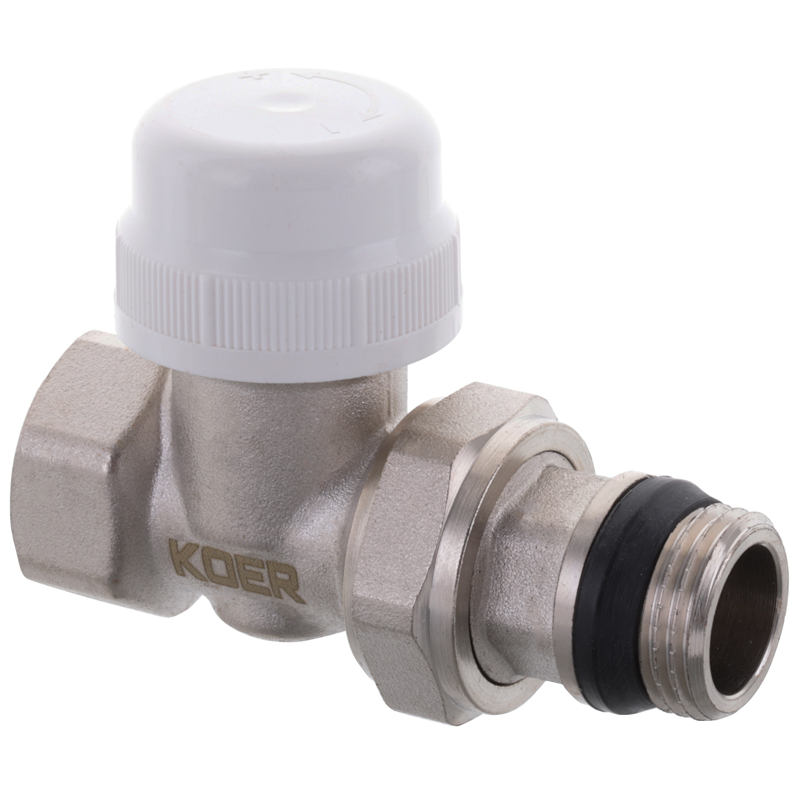 Кран термостатический Koer KR.923-GI 1/2" (KR2684) прямой 