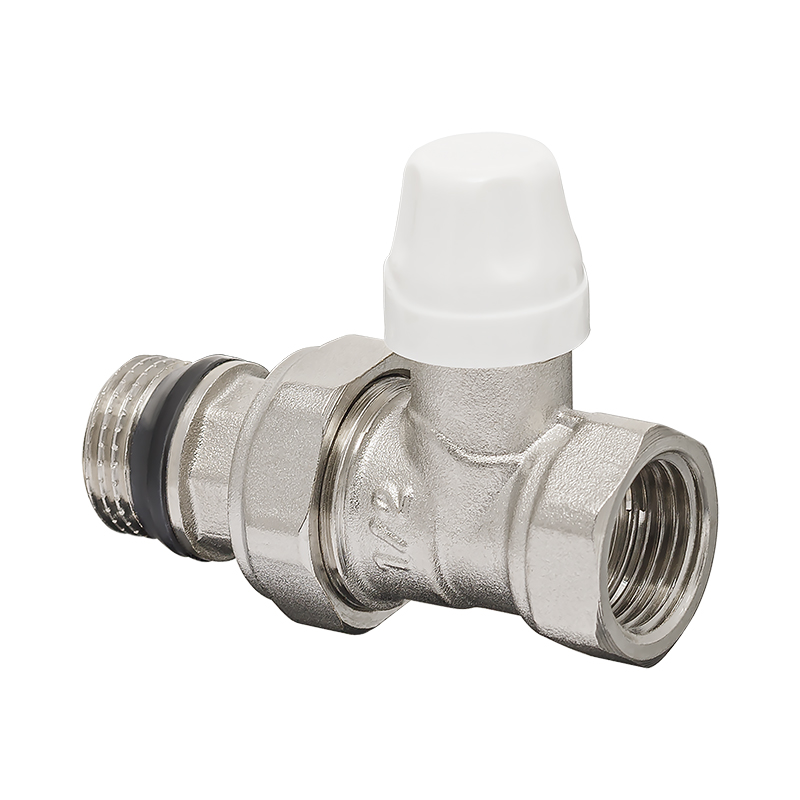 Набір радіаторних кранів Koer SET-12 - 1/2"x1/2" ВЗ (KR3177) (прямий, з термоголовкою) 