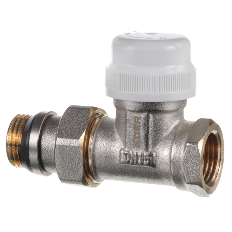 Кран термостатичний Koer KR.953-Gi - 1/2" (KR3070) (прямий, з налаштуваням)  