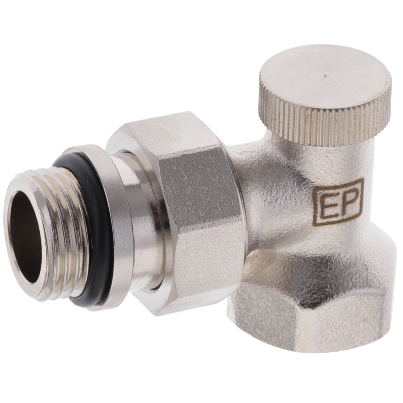 Кран радіаторний  Europroduct EP.0402 -1/2x1/2 (EP6014) балансувальний 