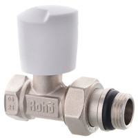Кран радіаторний Roho R5561-050 - 1/2"  (RO0131) прямий  
