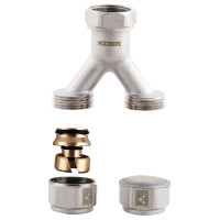 Роздільний вузол (з євроконусами) Koer KR.1150 для підключення 2-х контурів опалення - 3/4 "x16