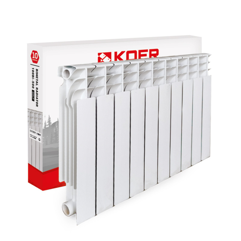 Биметаллический радиатор Koer Bimetal KR.100BI-500 GOLF (10 секций)