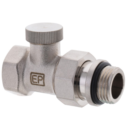 Кран радіаторний Europroduct EP.0401 - 1/2x1/2 (EP6015) прямий, балансувальний 