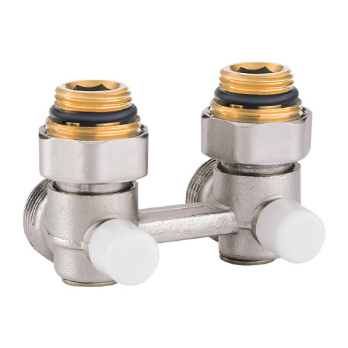 Кран нижнього підключення радіатора Koer KR.1134  3/4"x1/2" (KR3115) кутовий  