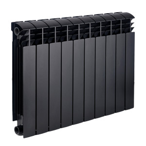 Радиатор биметаллический Koer 100 Bimetal-500 Ultra Black (KR5132) 10 секций