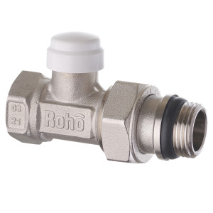 Кран радіаторний Roho R5261-050 - 1/2"  (RO0135) прямий  