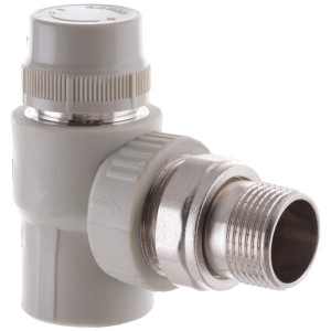 Кран термостатический Koer K0150.PRO PPR 25x3/4 (KP0190) угловой 
