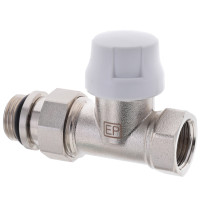 Кран радіаторний Europroduct EP.0301 - 1/2"(EP6013) термостатичний, прямий  