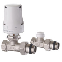 Комплект для підключення радіатора Roho R5161-050K 1/2" (RO0119) прямий  