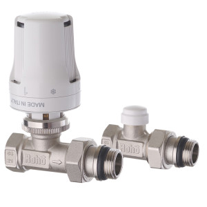 Комплект для підключення радіатора Roho R5161-050K 1/2" (RO0119) прямий  