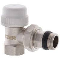 Кран термостатичний Koer KR.921-GI 1/2" (KR2682) кутовий 