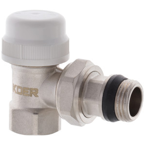 Кран термостатичний Koer KR.921-GI 1/2" (KR2682) кутовий 