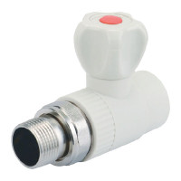 Кран радіаторний Koer K0160.PRO PPR 25x3/4 (KP0205) прямий 