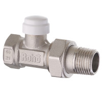 Кран радіаторний Roho R5260-050 - 1/2" (RO0134) прямий  