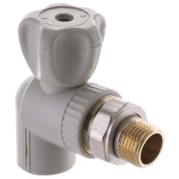 Кран радіаторний Europroduct EP.0119 - 20x1/2M" (EP4044) кутовий  