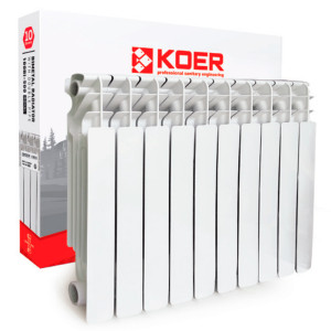 Біметалевий радіатор KOER Bimetal KR.100Bi-500 ROYAL (10 секцій)