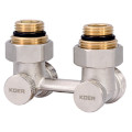 Кран нижнего подключения радиатора Koer KR.1132 3/4'' (KR2816) угловой