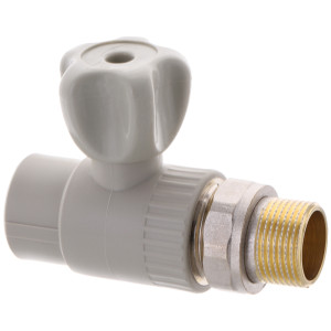 Кран радіаторний Europroduct EP.0125 - 25x3/4M" (EP4050) прямий  