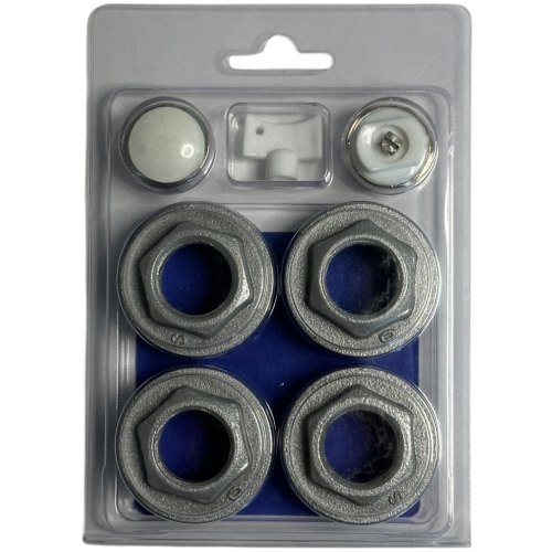 Комплект Футорок 3/4" ASG  silver