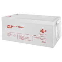 Акумулятор гелевий 280 Ah (ампер-годин) LogicPower LPM-GL 12V