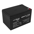 Аккумулятор свинцово-кислотный 12 Ah (ампер-часов) LogicPower AGM LP Silver 12V