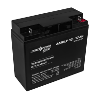 Акумулятор свинцево-кислотний 17 Ah (ампер-годин) LogicPower AGM LP Silver 12V