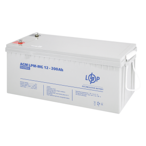 Аккумулятор мультигелевый 200 Ah (ампер-часов) LogicPower AGM LPM-MG 12V