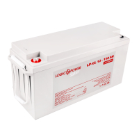 Акумулятор гелевий 150 Ah (ампер-годин) LogicPower LP-GL Silver 12V