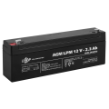Аккумулятор свинцово-кислотный 2.3 Ah (ампер-часов) LogicPower AGM LPM 12V
