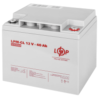 Акумулятор гелевий 40 Ah (ампер-годин) LogicPower LPM-GL 12V